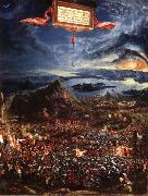 Albrecht Altdorfer Victory of Alexander over Darius,King of the Persians oil painting picture wholesale